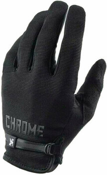 Kesztyű kerékpározáshoz Chrome Cycling Gloves Black M Kesztyű kerékpározáshoz - 1