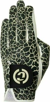 Gloves Duca Del Cosma Design Pro Womens Golf Glove Left Hand for Right Handed Golfer White/Giraffe M - 1