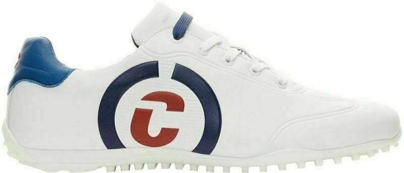 Pantofi de golf pentru bărbați Duca Del Cosma Kingscup White 42