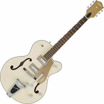 Halvakustisk gitarr Gretsch G5410T Limited Edition Electromatic Vintage White Halvakustisk gitarr - 1