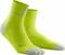 Șosete pentru alergre
 CEP WP5BEX Compression Short Socks 3.0 Lime/Light Grey III Șosete pentru alergre
