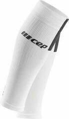 CEP WS50DX Compression Calf Sleeves 3.0 White/Dark Grey