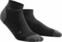 Juoksusukat CEP WP4AVX Compression Low Cut Socks Black/Dark Grey II Juoksusukat