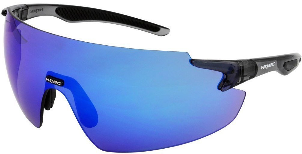 Cycling Glasses HQBC QP8 Black/Blue Mirror Cycling Glasses