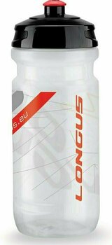 Cyklistická fľaša Longus Tesa Clear/Red 600 ml Cyklistická fľaša - 1
