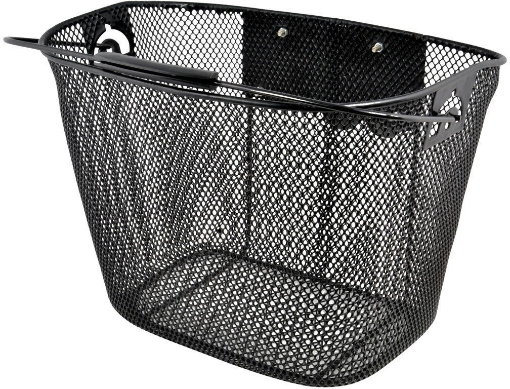 Pyöräteline Longus Basket Musta Bicycle basket