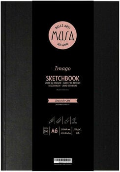 Μπλοκ Ζωγραφικής Musa Imago Sketchbook A6 105 g - 1