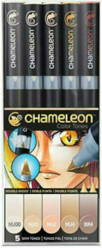 Marker Chameleon Skin Tones Cienkopis do cieniowania Skin Tones 5 szt. - 1