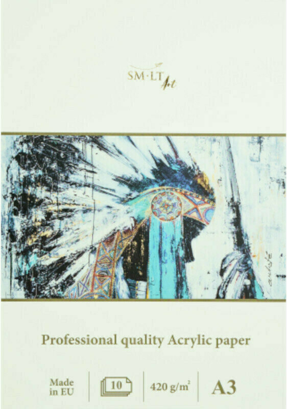 Carnet de croquis Smiltainis Professional Carnet de croquis 10 A4 420 g