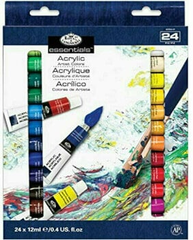 Pintura acrílica Royal & Langnickel Set of Acrylic Paints 24 x 12 ml Pintura acrílica - 1