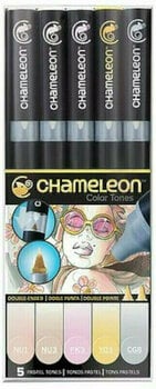 Markeerstift Chameleon Pastel Tones Shading Marker Pastel Tones 5 pcs - 1