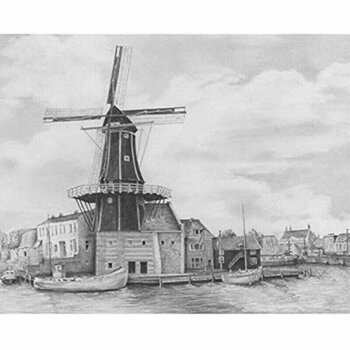 Crtanje prema predlošku Royal & Langnickel Crtanje prema predlošku A4 Vjetrenjača - 1