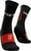Hardloopsokken Compressport Pro Racing Socks Winter Run Black/Red T3 Hardloopsokken