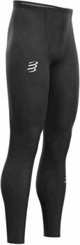 Running trousers/leggings Compressport Run Under Control Full Tights Black T4 Running trousers/leggings - 1