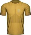 Compressport Racing T-Shirt Honey Gold XL Koszulka do biegania z krótkim rękawem