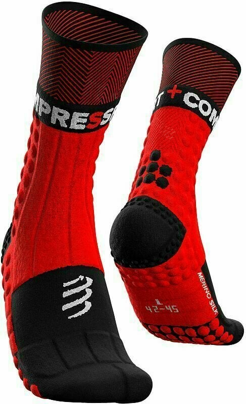 Čarape za trčanje
 Compressport Pro Racing Socks Winter Trail Black/Red T3 Čarape za trčanje