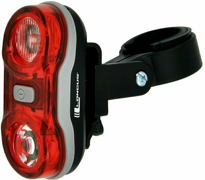 Oświetlenie rowerowe tylne Longus Super LED Black 15 lm Oświetlenie rowerowe tylne - 1