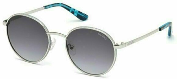 Lifestyle Glasses Guess GU7556 10W 51 Shiny Light Nickeltin/Gradient Blue - 1