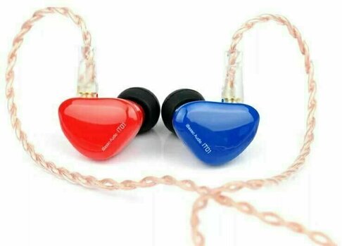 Auscultadores intra-auriculares iBasso IT01 Red-Blue - 1