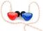 Auscultadores intra-auriculares iBasso IT01 Red-Blue