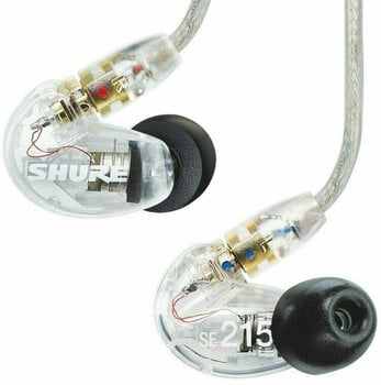 Sluchátka za uši Shure SE215-CL-EFS Clear - 1