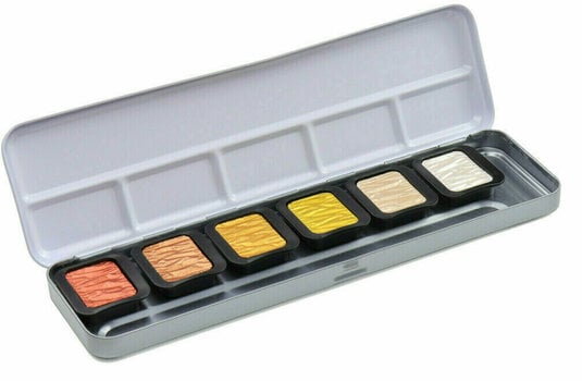 Culoare acuarelă Fine Tec F0600 Set de vopsele acuarela 6 Bucăți - 1