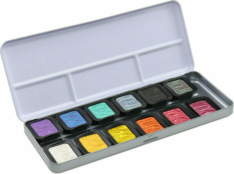 Pintura de acuarela Fine Tec F1200 Set of Watercolour Paints 12 uds. - 1