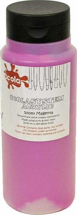 Akrylmaling Scola Akrylmaling 500 ml Magenta