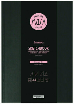 Vázlattömb Musa Imago Sketchbook A4 105 g - 1