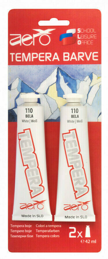 Temperová barva Creta Color 9221-2110 Sada temperových barev White 2x42ml