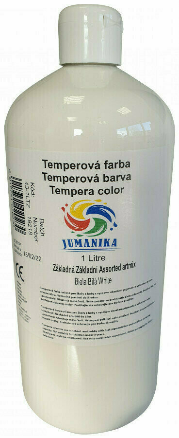 Tempera festék Jumanika 43-1LTZ Tempera festék White 1000 ml 1 db
