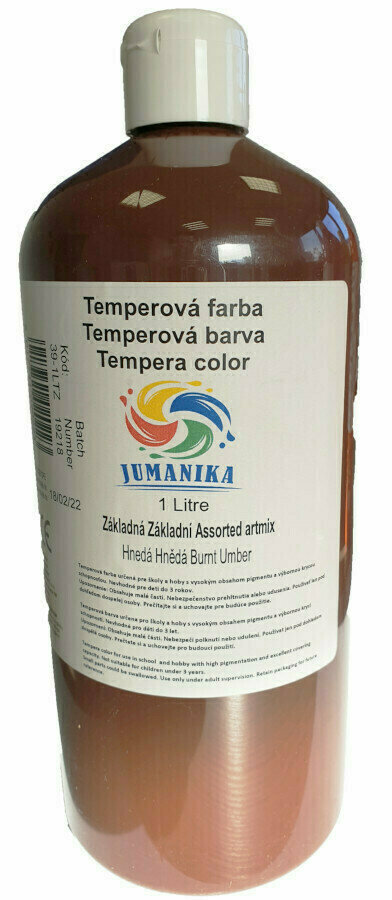 Temperavärv Jumanika Tempera Paint Primary Tones Jumanika 1000ML Brown