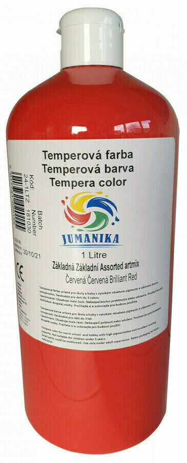 Temperová barva Jumanika 24-1LTZ Temperová barva Red 1000 ml 1 ks