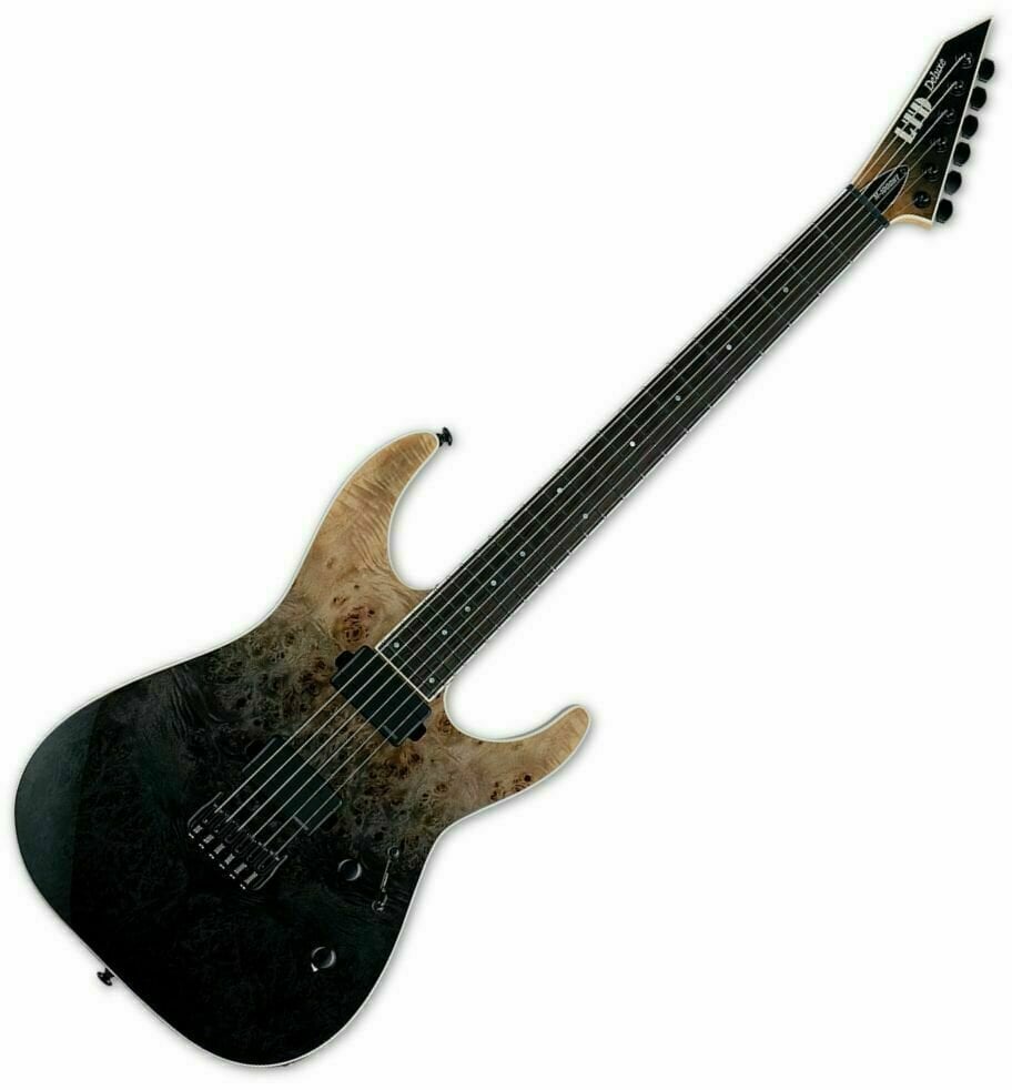 Electric guitar ESP LTD M-1000 HT BLKFD Black Fade