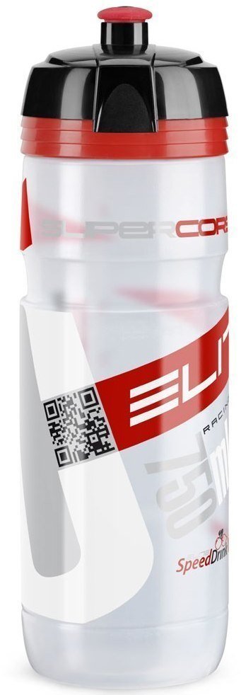 Bicycle bottle Elite Super Corsa Clear Red 750ml