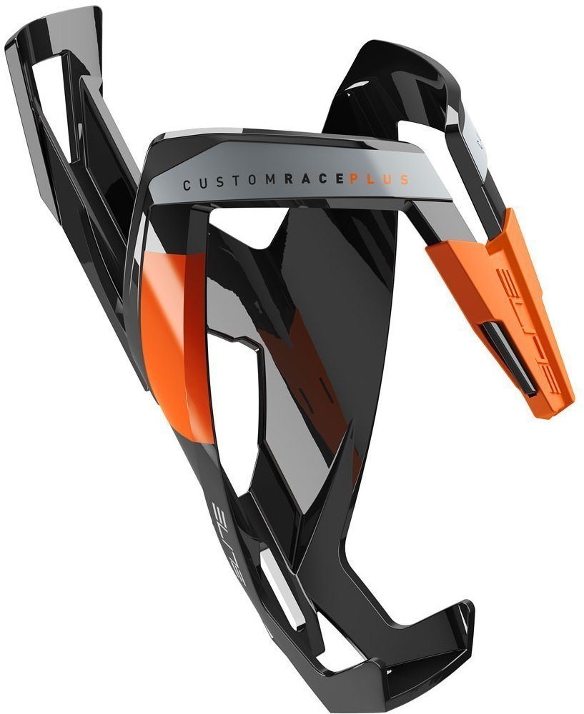 Halter für Fahrradflaschen Elite Custom Race Plus Black/Glossy Orange