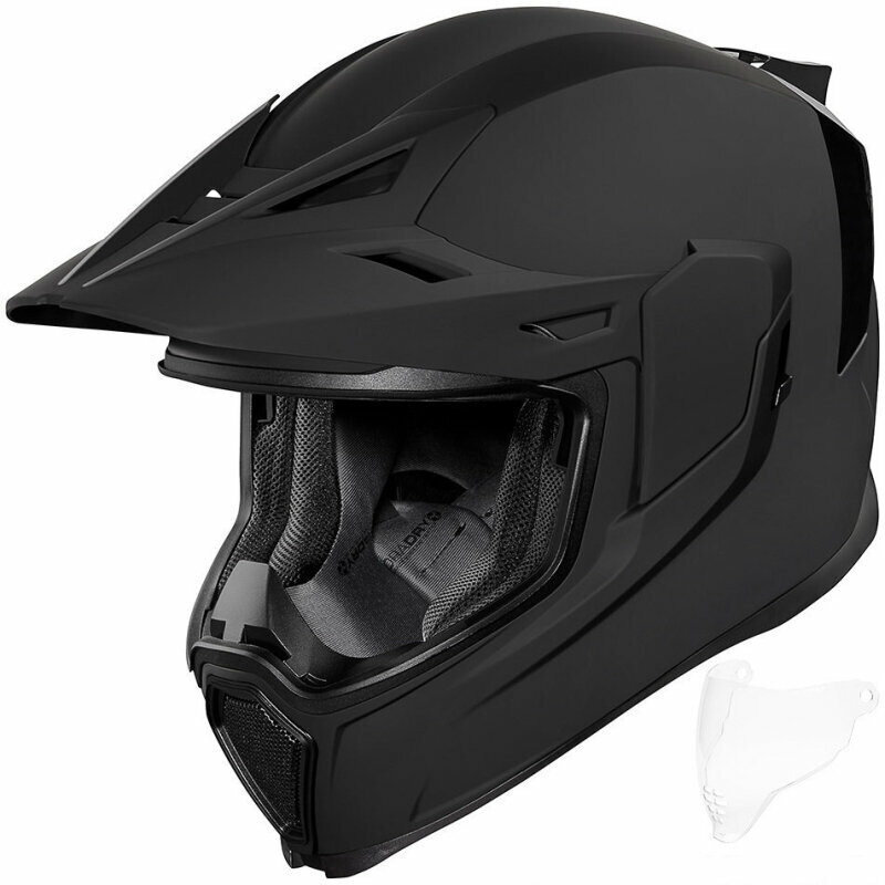 ICON - Motorcycle Gear Airflite Moto™ Rubatone Black XL Casca