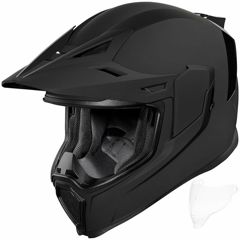 ICON - Motorcycle Gear Airflite Moto™ Rubatone Black M Casca