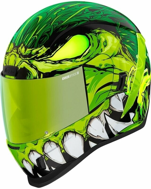 ICON - Motorcycle Gear Airform Manik'R™ Verde M Casca