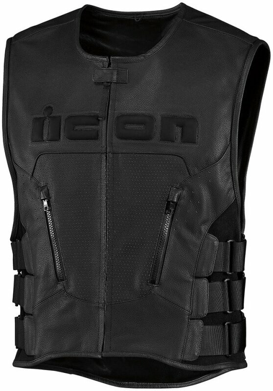 Motorcycle Vest ICON Regulator D30™ Vest Black M-S Motorcycle Vest