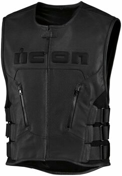 Motorcycle Vest ICON Regulator D30™ Vest Black L-XL Motorcycle Vest - 1
