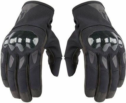 Guanti da moto ICON Stormhawk™ Glove Black 3XL Guanti da moto - 1