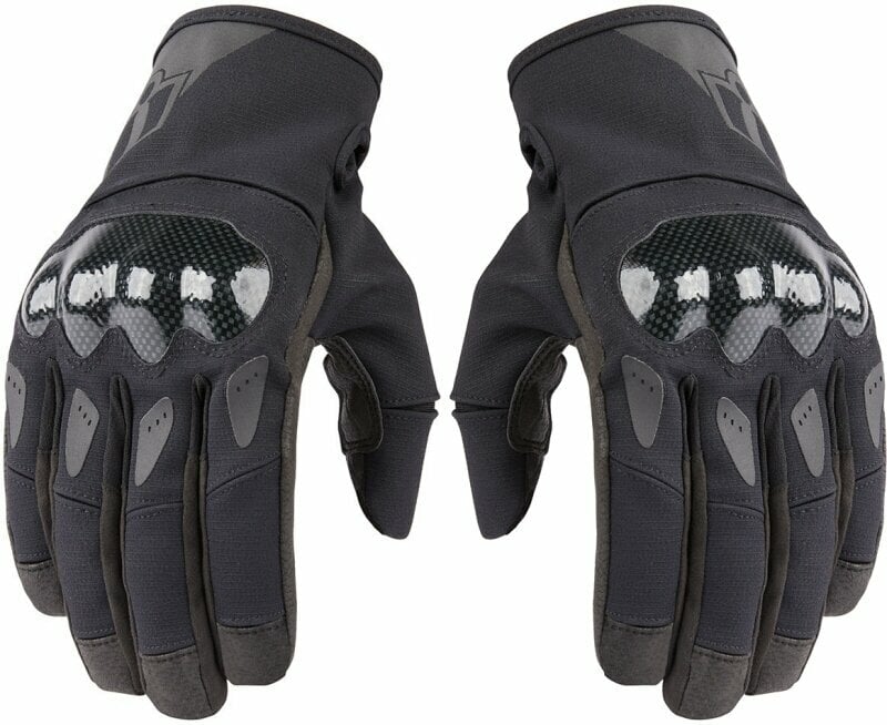 Mănuși de motocicletă ICON Stormhawk™ Glove Black S Mănuși de motocicletă