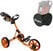 Chariot de golf manuel Clicgear 3.5+ Orange SET Chariot de golf manuel
