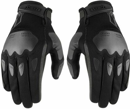 Mănuși de motocicletă ICON Hooligan™ Glove Black S Mănuși de motocicletă - 1