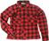 Rusty Pistons RPSWW42 Rixby Women Red/Black L Camicia in kevlar