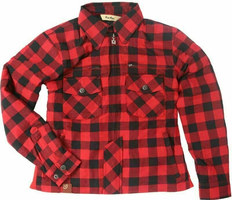 Kevlar overhemd Rusty Pistons RPSWW42 Rixby Women Red/Black M Kevlar overhemd