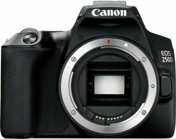 DSLR fényképezőgép Canon EOS 250D + 18-55 EU26 Fekete