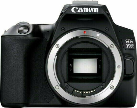 DSLR-Kamera Canon EOS 250D BK+ EF-S18-55mm f/3.5-5.6 III + CB-SB130+ 16GB Schwarz - 1