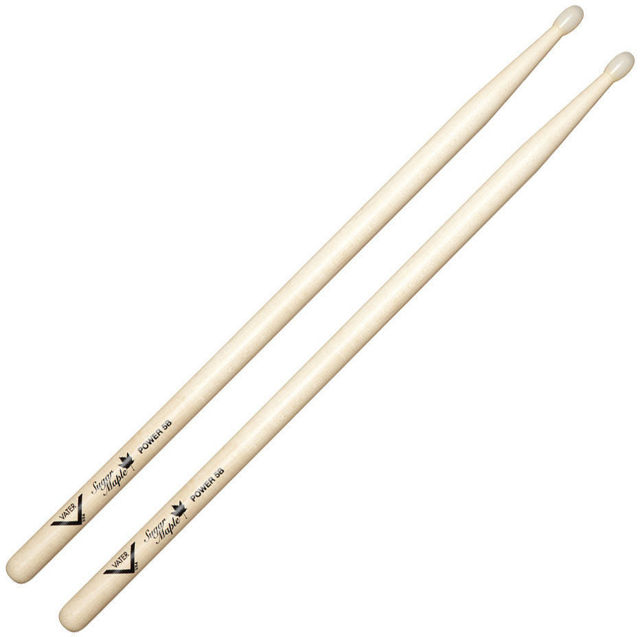 Drumsticks Vater VSMP5BN Sugar Maple Power 5B Drumsticks
